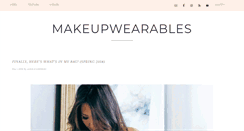 Desktop Screenshot of makeupwearables.com